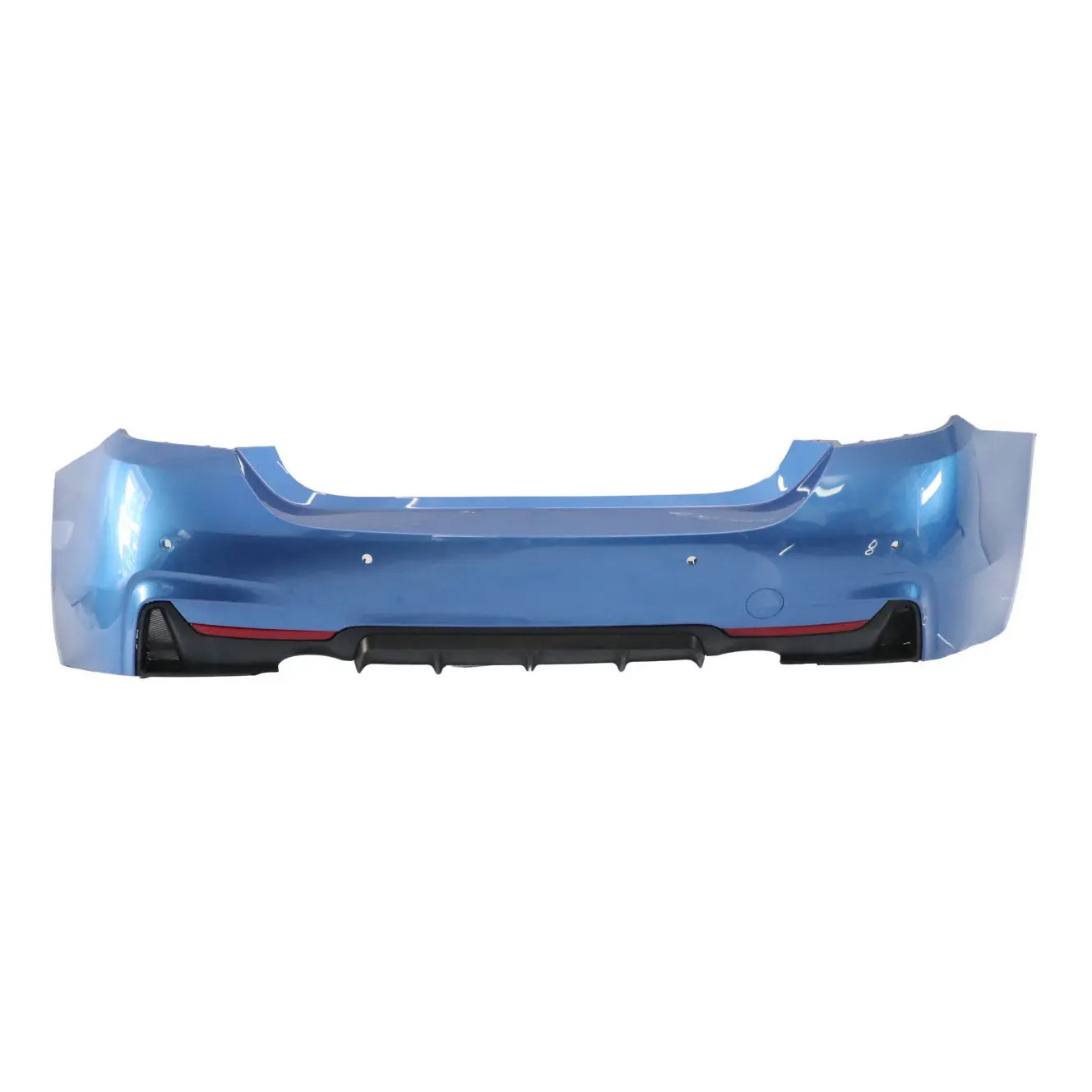 BMW F32 F33 M Sport Rear Bumper Trim Panel PDC Estorilblau Blue Metallic - B45