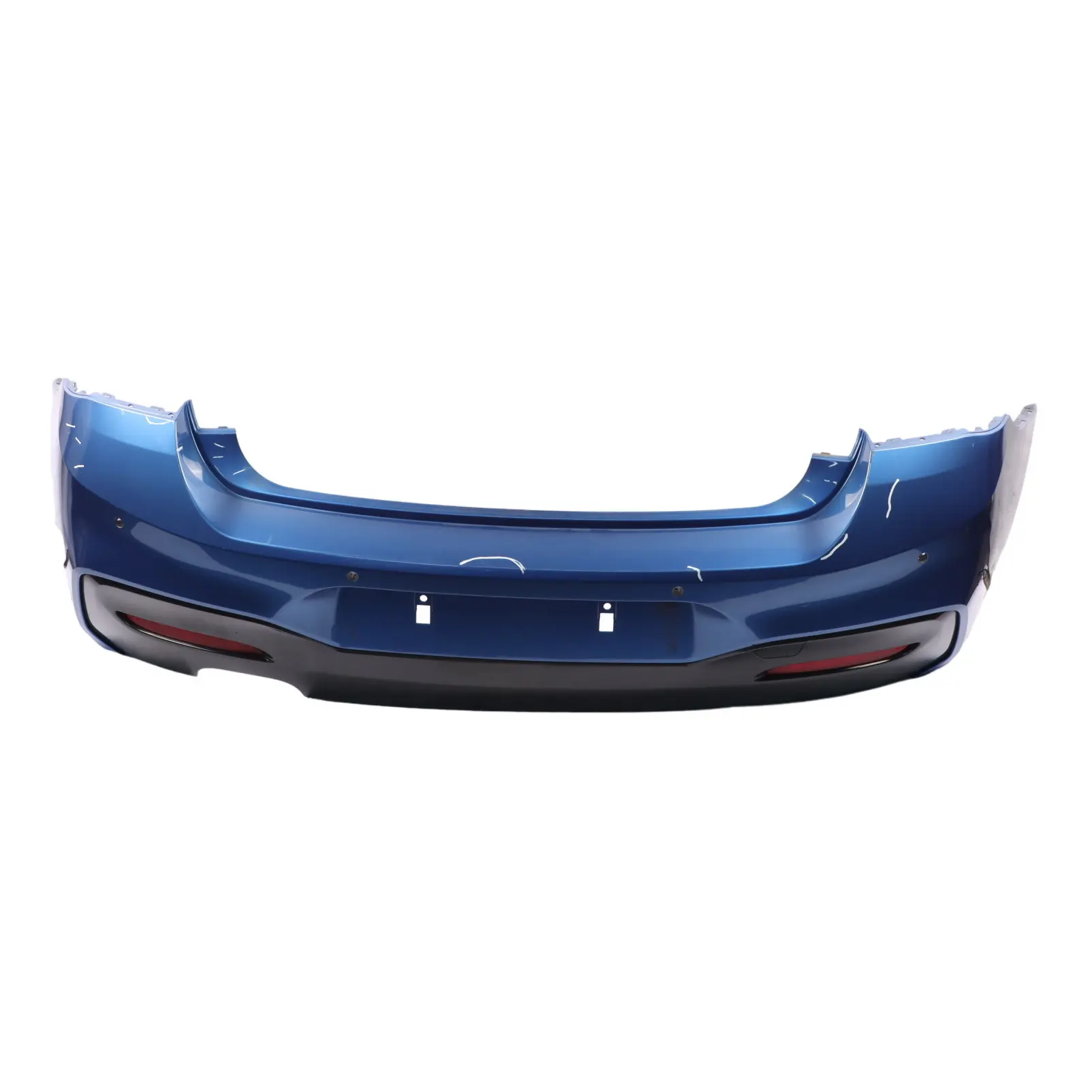 BMW F20 F21 LCI M Sport Rear Bumper Trim Panel Estoril Blue Metallic - B45