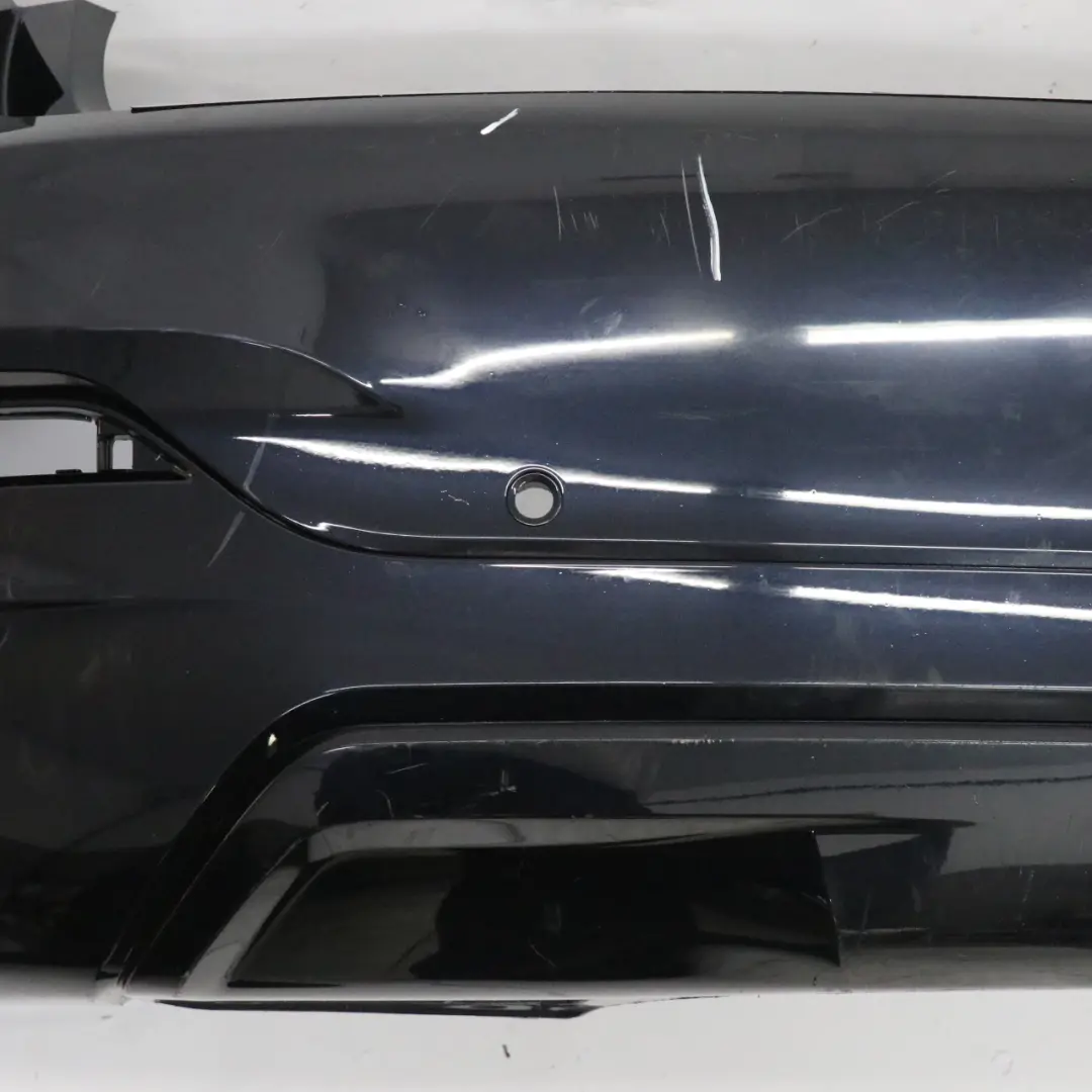 Rear Bumper BMW X6 F16 M Sport Trim Panel PDC Carbonschwarz Black Metallic - 416