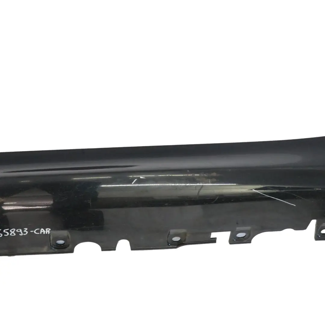 BMW X6 F16 Side Skirt Left N/S M Sport Sill Strip Cover Trim Carbon Black - 416