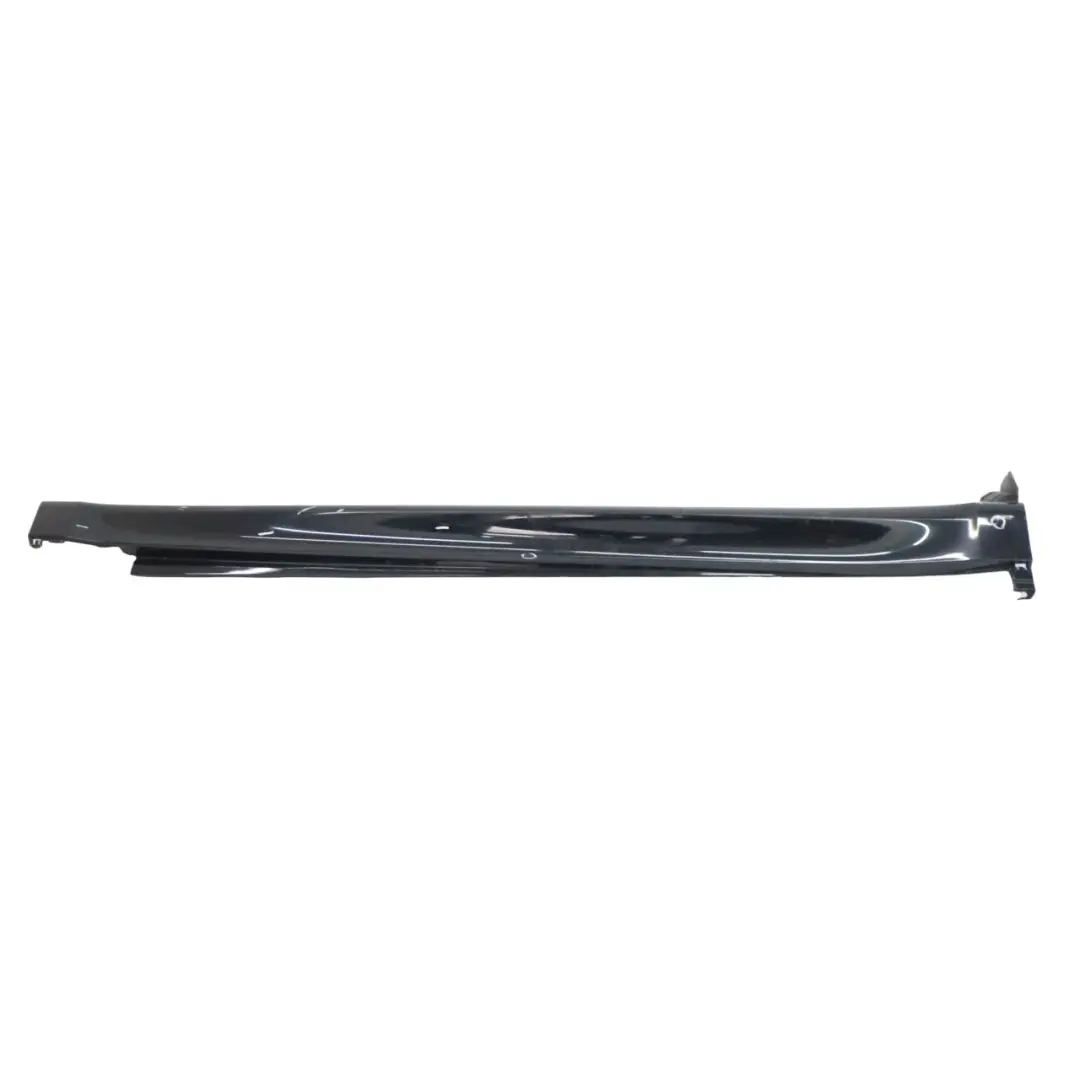 BMW X6 F16 Side Skirt Right O/S M Sport Sill Strip Cover Trim Carbon Black - 416