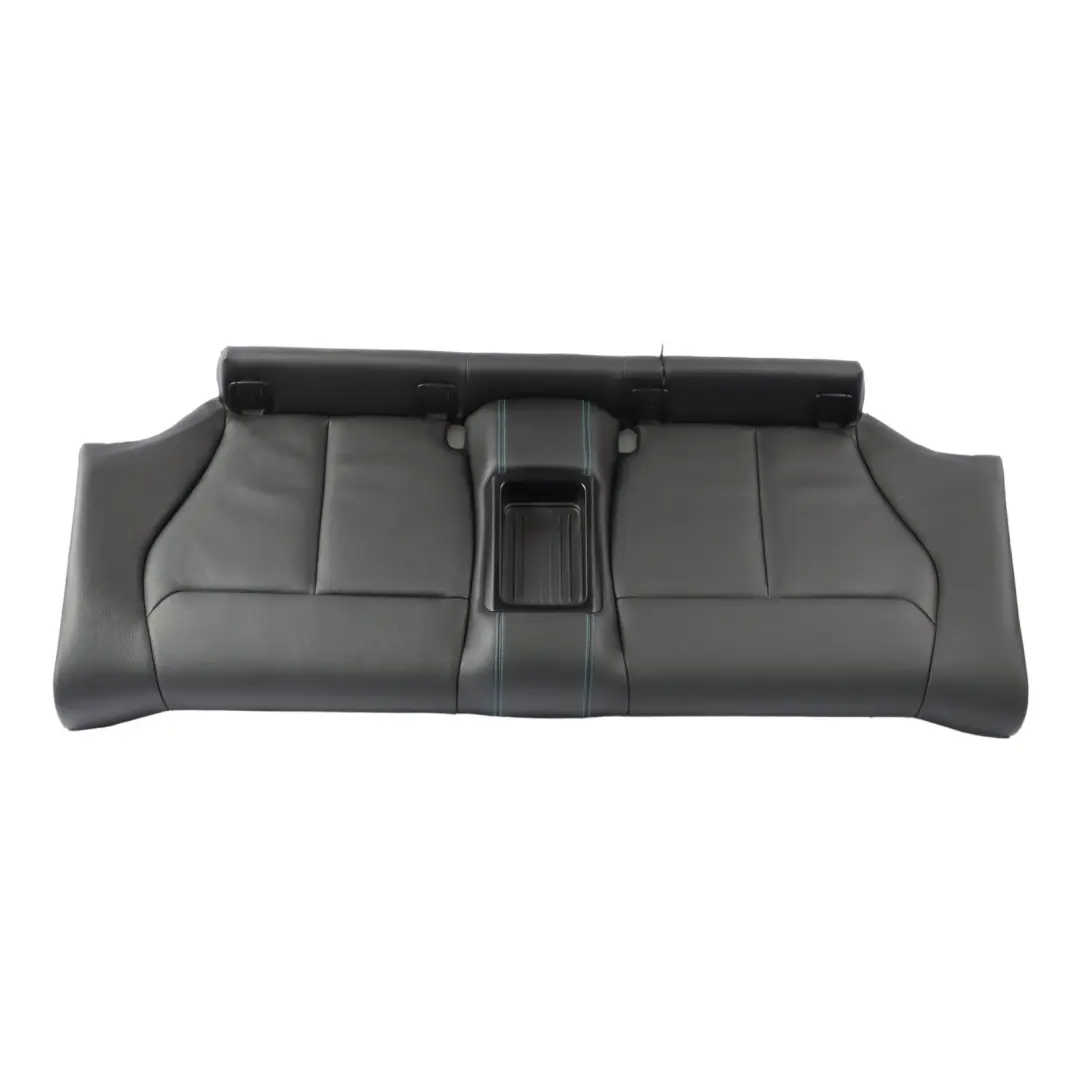 BMW F87 M2 Asiento Trasero Banco Sofá Sofá Revestimiento Cuero Dakota Negro