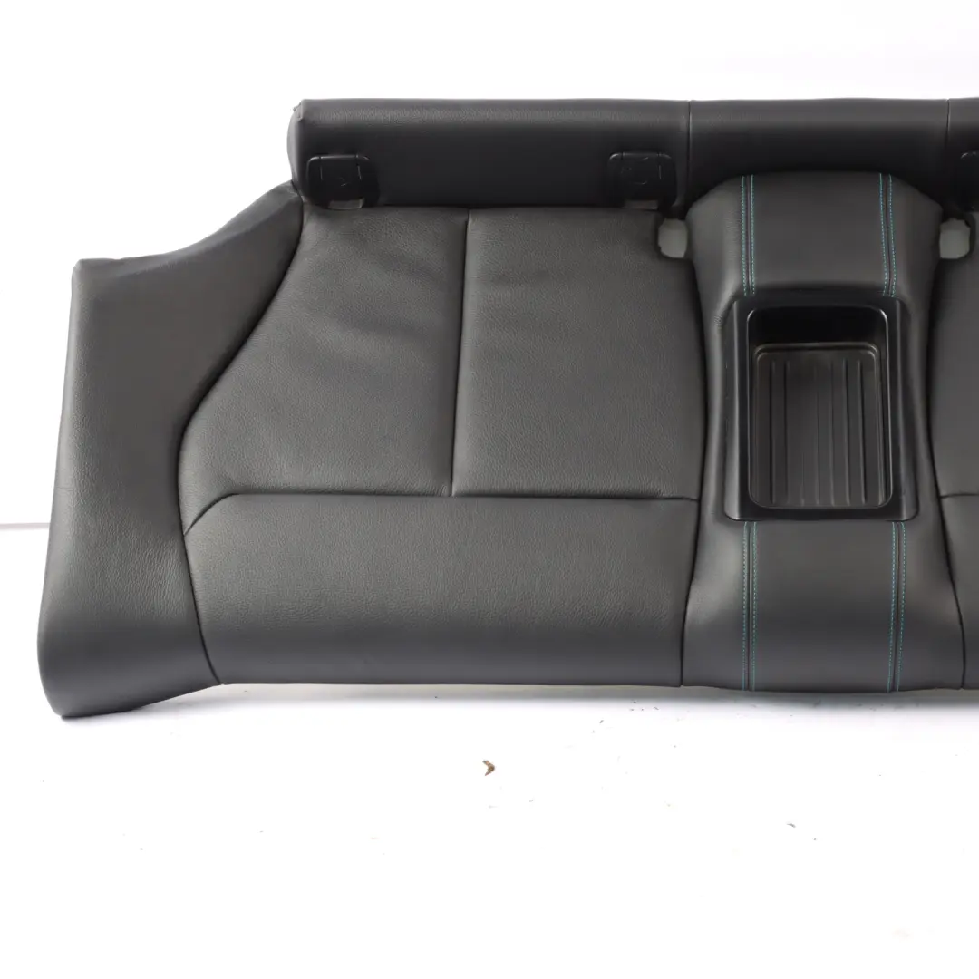 BMW F87 M2 Asiento Trasero Banco Sofá Sofá Revestimiento Cuero Dakota Negro