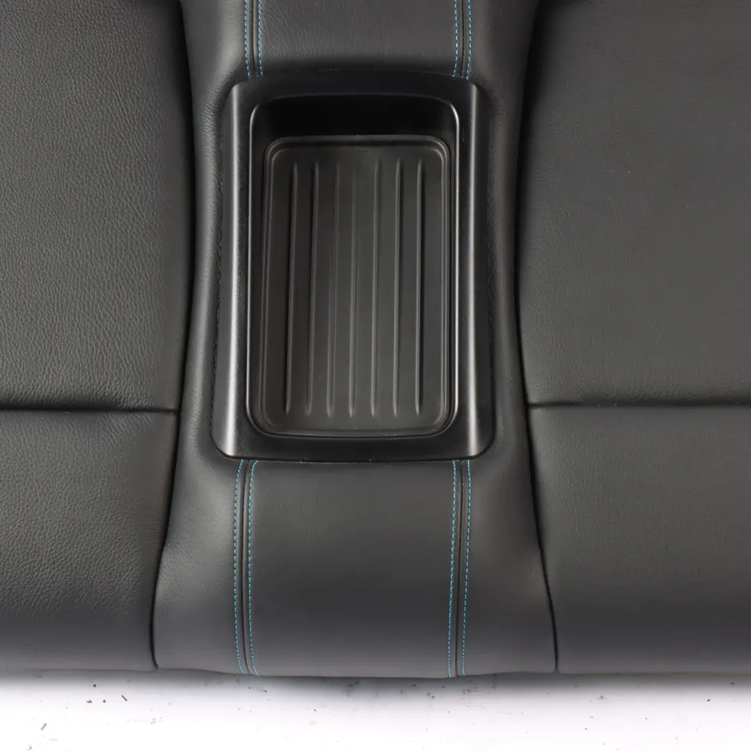 BMW F87 M2 Asiento Trasero Banco Sofá Sofá Revestimiento Cuero Dakota Negro