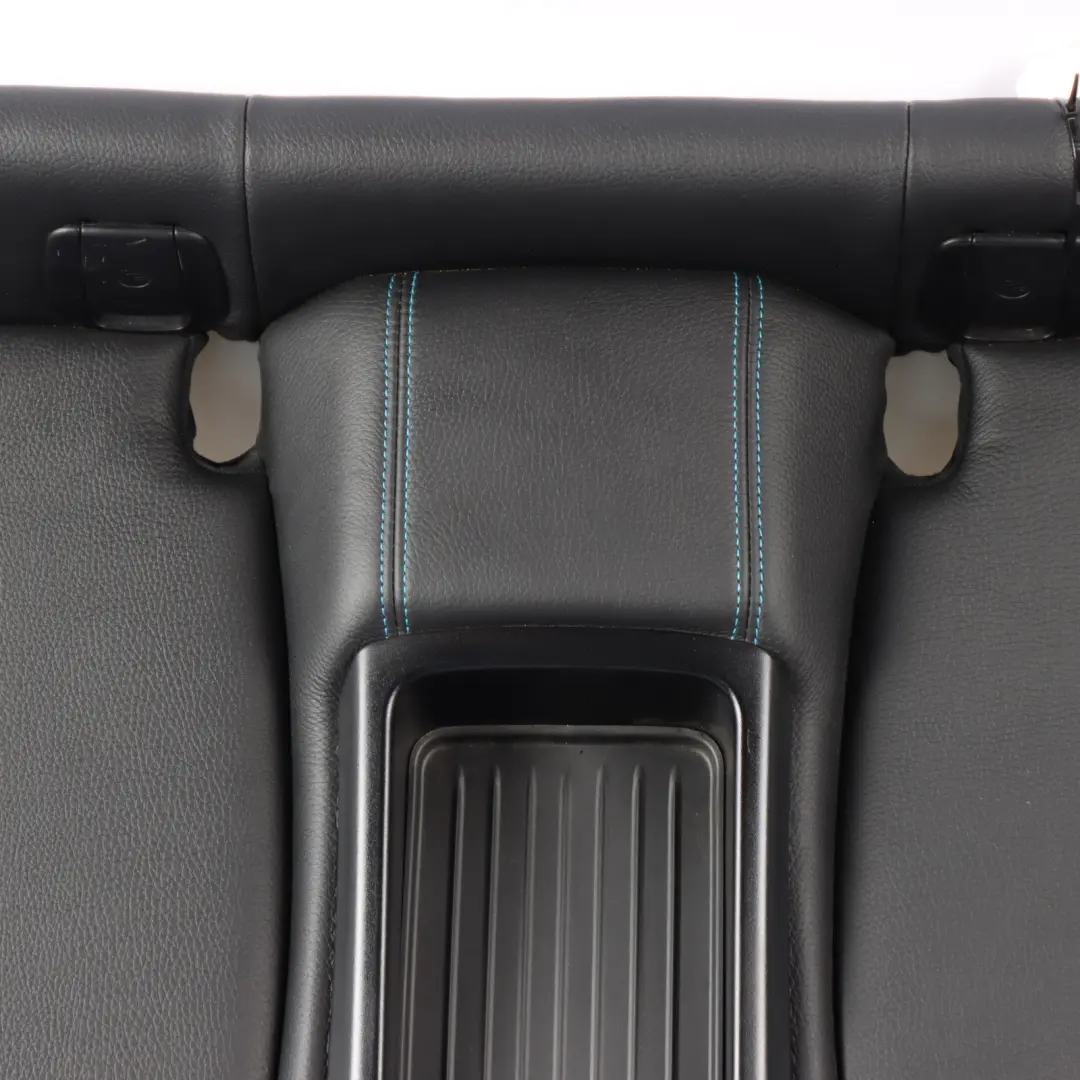 BMW F87 M2 Asiento Trasero Banco Sofá Sofá Revestimiento Cuero Dakota Negro