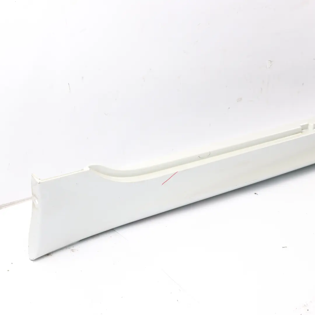 BMW F46 GT M Sport Sill Trim Panel Right O/S Side Skirt Mineralweiss White - A96