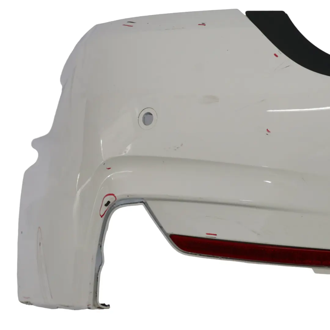 BMW F36 Rear Bumper M Sport Trim Panel Cover PDC Alpinweiss White - 300