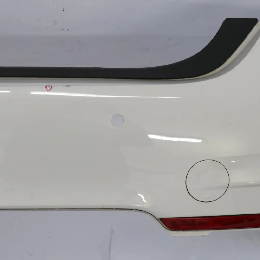 BMW F36 Rear Bumper M Sport Trim Panel Cover PDC Alpinweiss White - 300