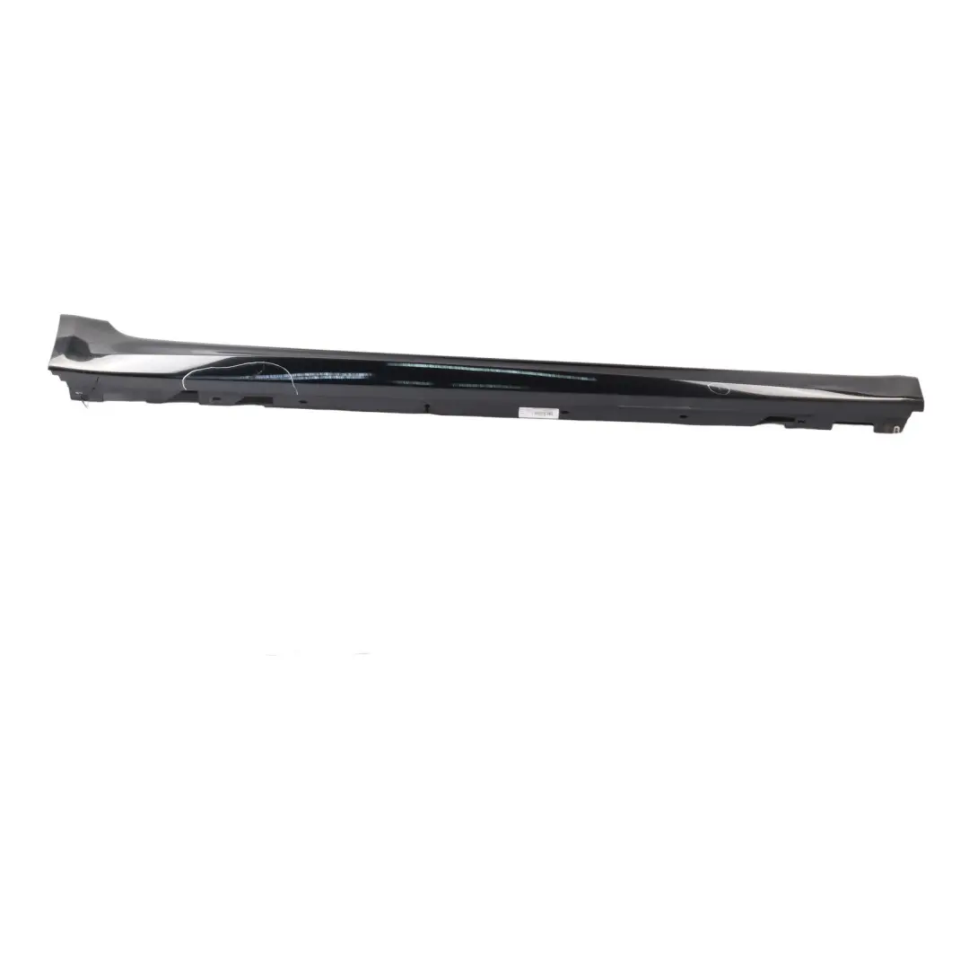 BMW G30 F90 M5 Side Skirt Sill Strip Right O/S Black Sapphire Metallic - 475