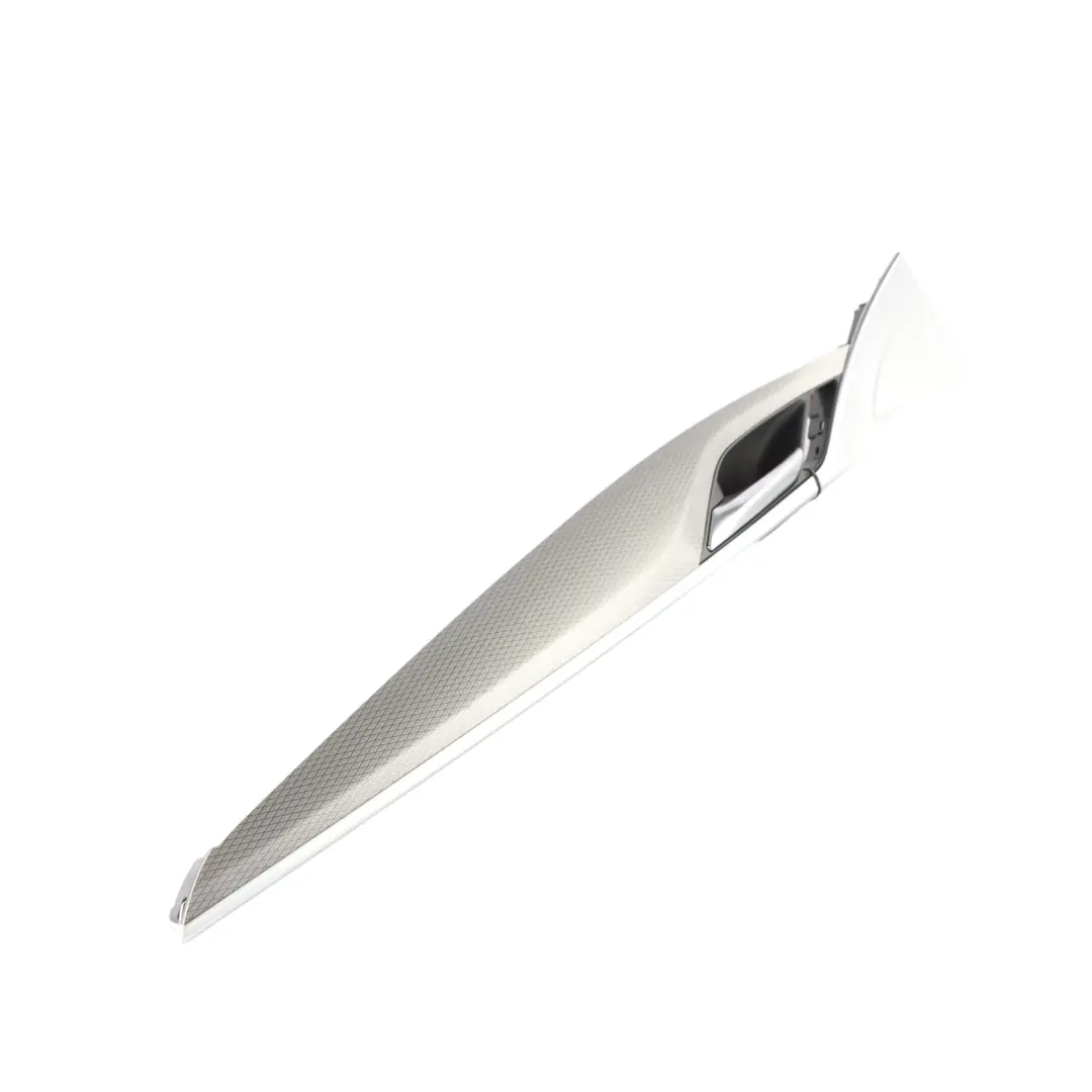 BMW G30 Decor Strip Trim Handle Door Card Front Left N/S Aluminium 8090513