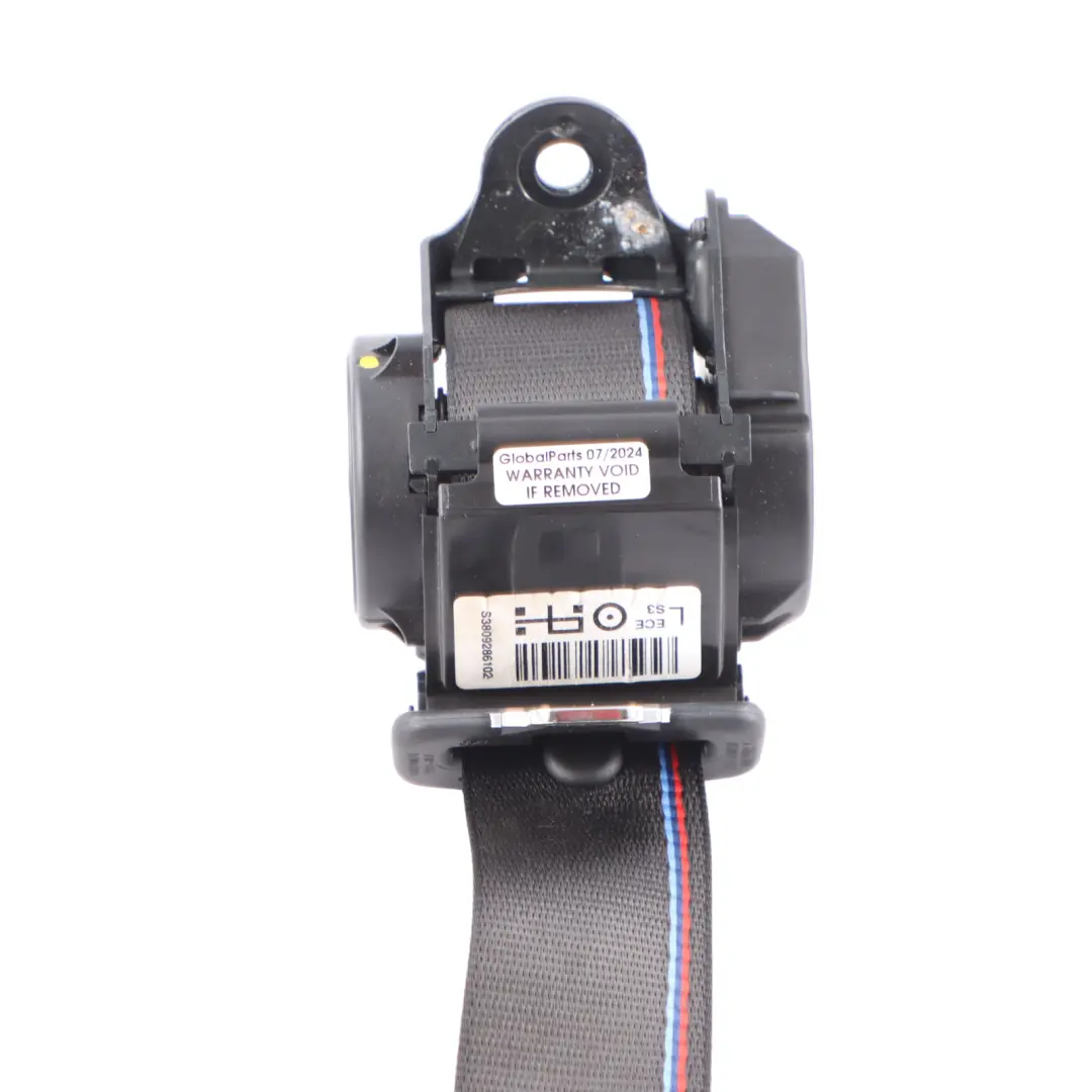 BMW M2 F22 F32 F87 Seat Belt Coupe Rear Left N/S Upper Seatbelt 8092861