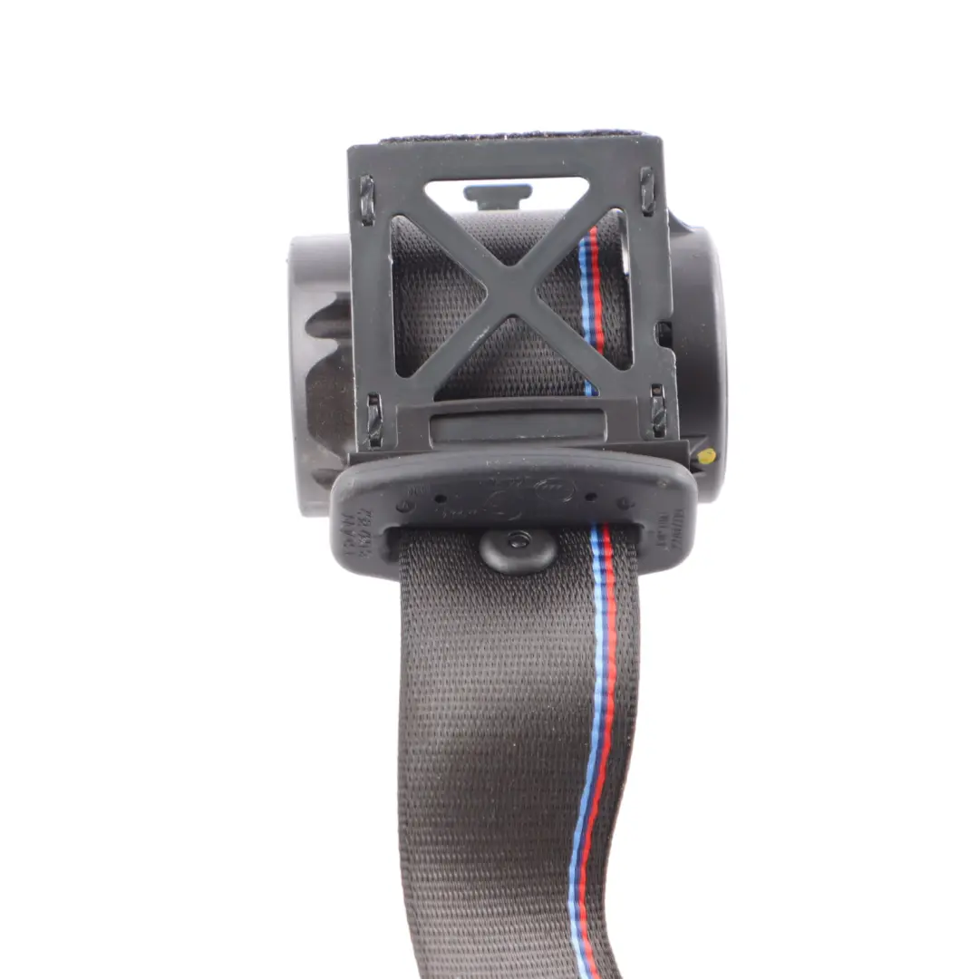 Seatbet F22 F32 F87 M2 Seat Belt Rear Right O/S Black M Sport 8092862