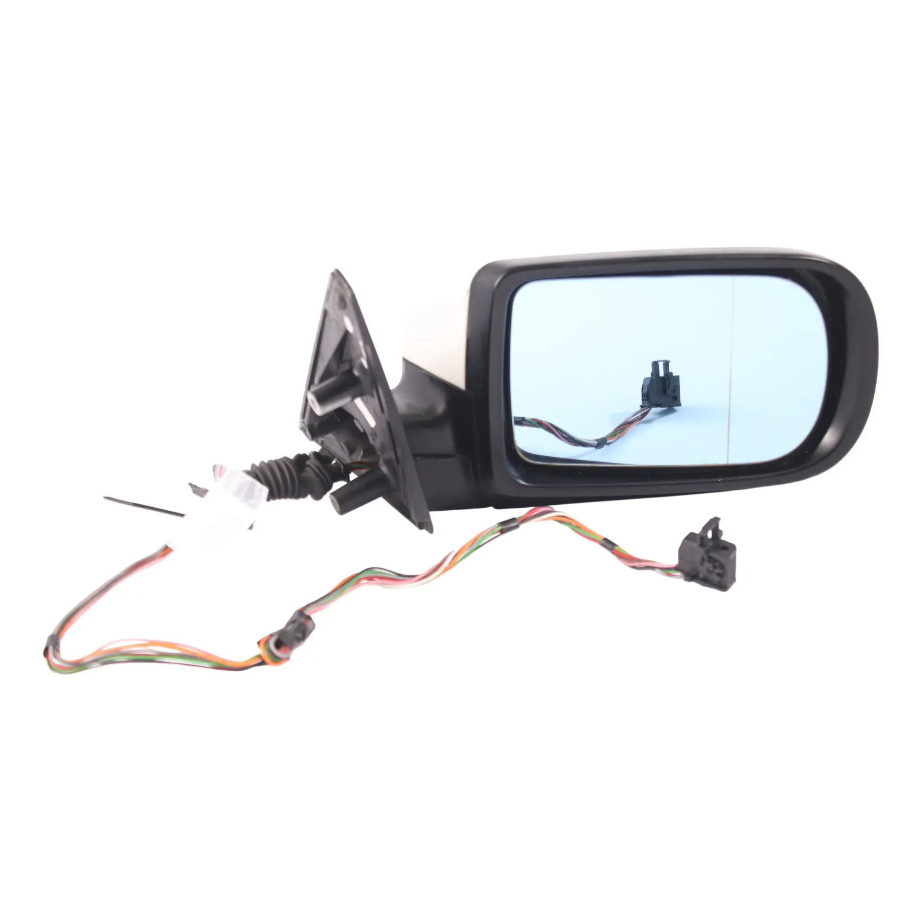 BMW E38 Mirror Wing Door Heated Right O/S Glass Black Sapphire - 475