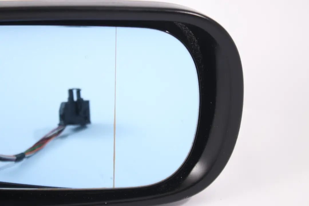 BMW E38 Mirror Wing Door Heated Right O/S Glass Black Sapphire - 475