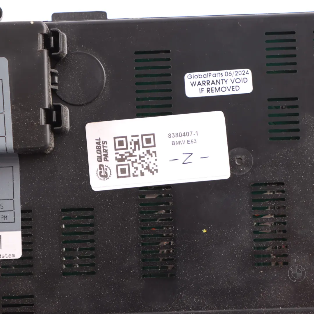 BMW X5 E53 Power Distribution Fusebox Cover Fuse Box 8380407