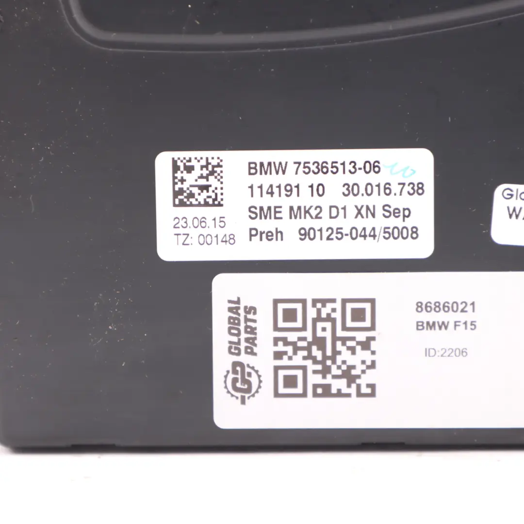 BMW X5 F15 Battery Management Electronics Module Unit 7536513
