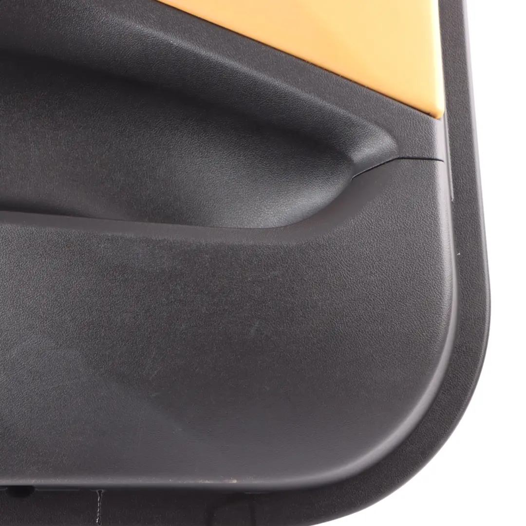 Door Card Panel BMW X4M F98 Front Left N/S Leather Black / Midrand Beige 8747143