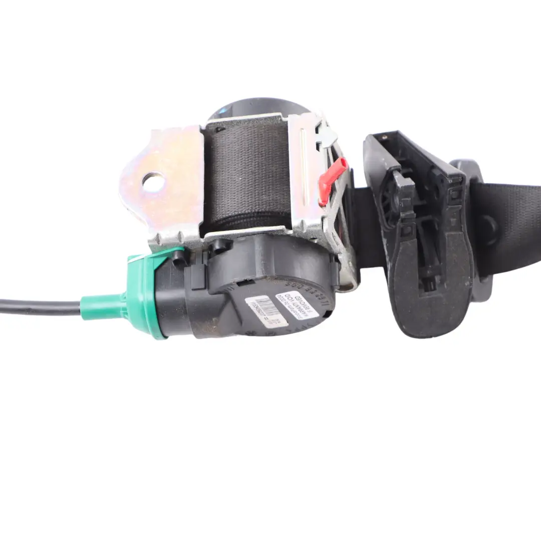 BMW E93 Upper Seat Belt Front Right O/S Seatbelt Black 9117654