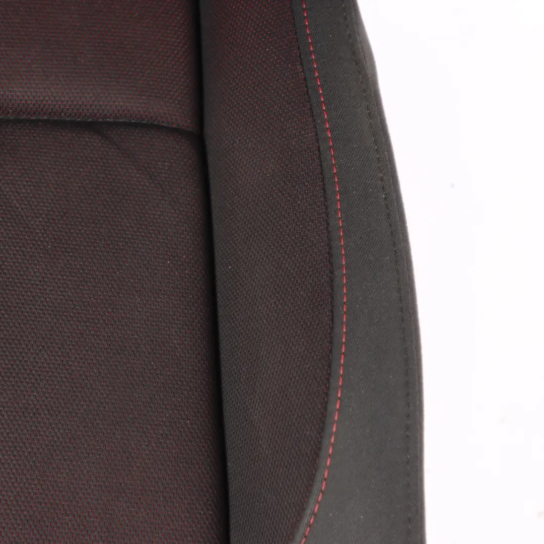 BMW E87 LCI M Sport Cloth Front Right O/S Seat Fabric Network Cranberry Red Rot