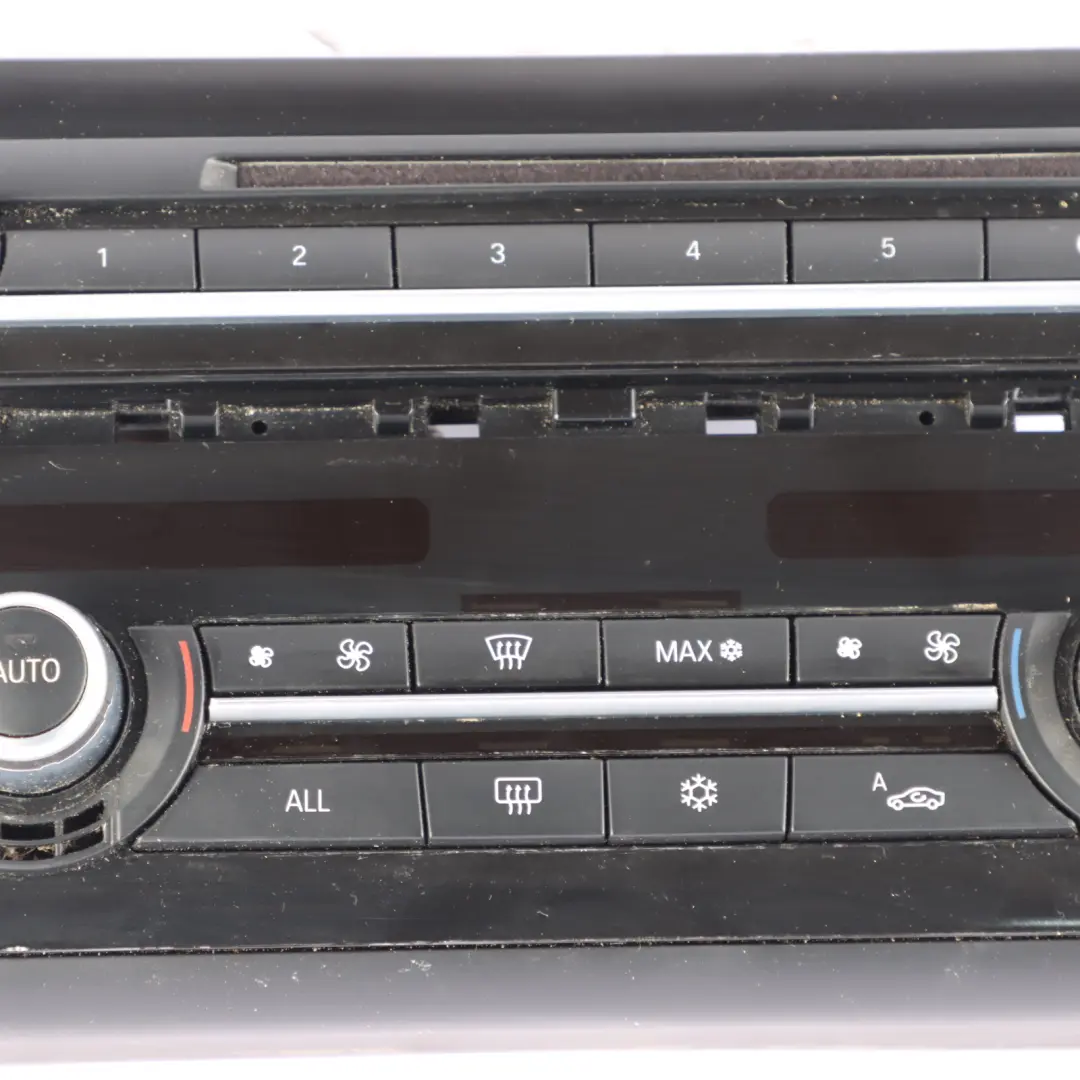 Panel Interruptores BMW F10 F11 Radio Aire Acondicionado Control Negro 9285330