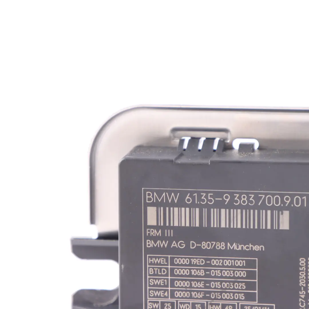 BMW X3 F25 Moduł Sterownik Świateł ECU FRM3 9383700