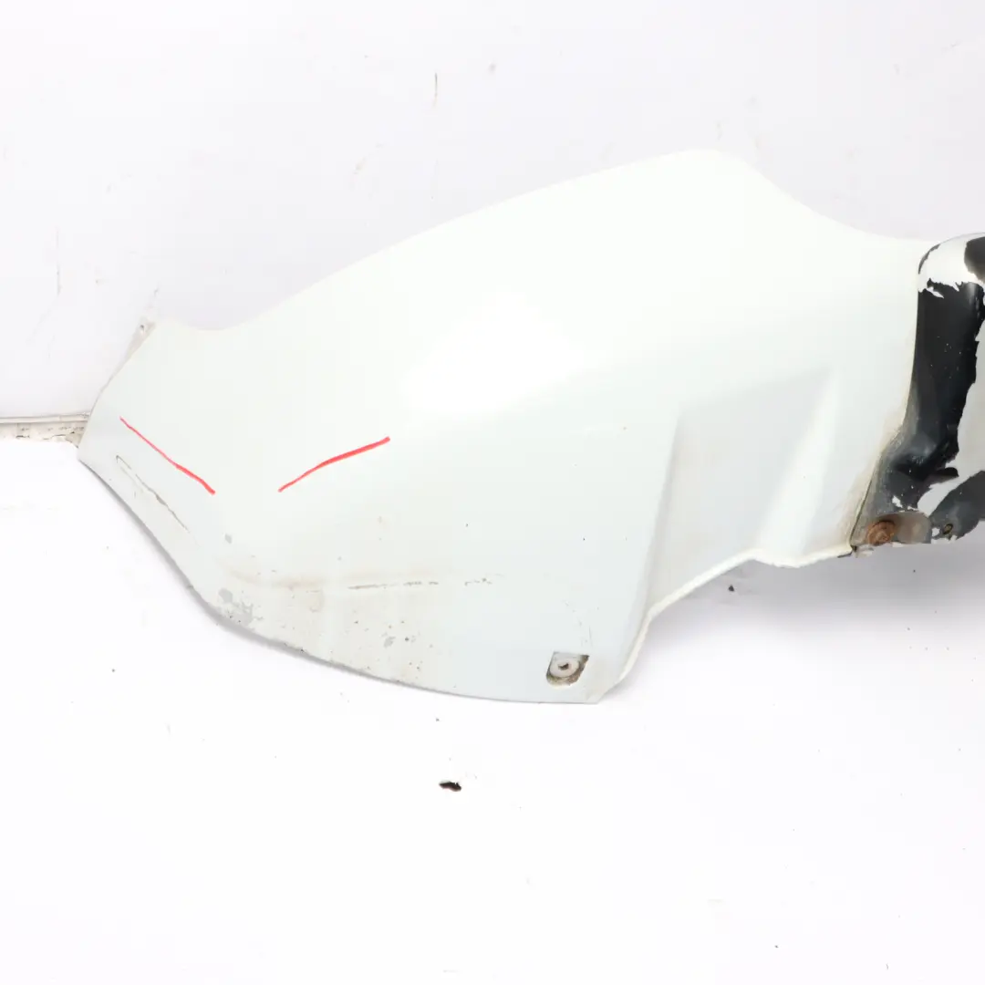 Mini Countryman R60 Bumper Spoiler Cooper Rear Lower Diffuser Light White - B15