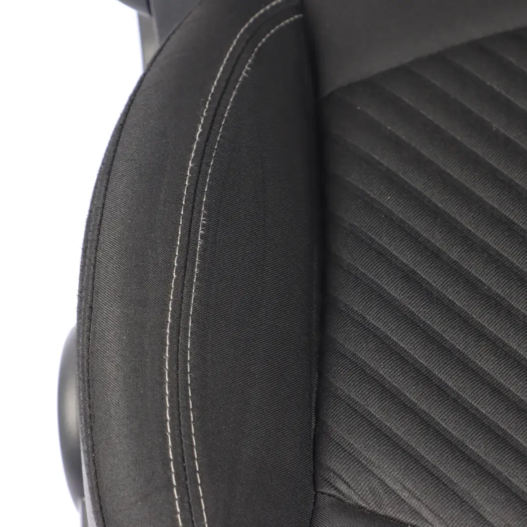 MINI R60 Countryman Front Right O/S Seat Sport Cloth Fabric Diagonal Track Grey