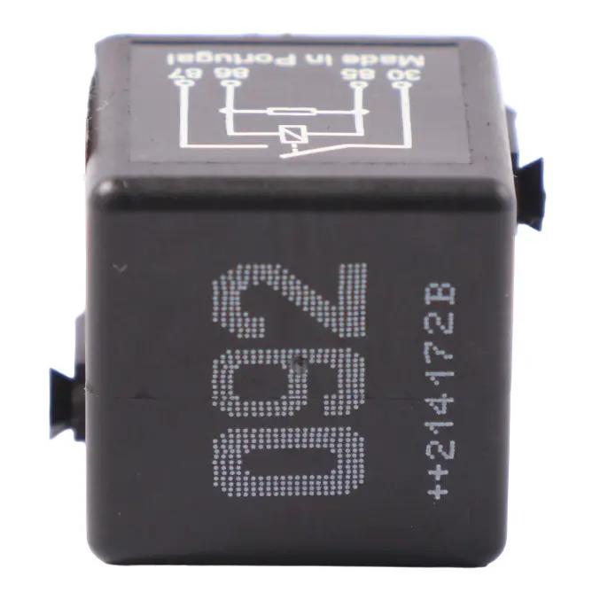 Mercedes C117 W166 W176 W205 X253 Czarny Przekaźnik 4 Pin 12V A0025429319