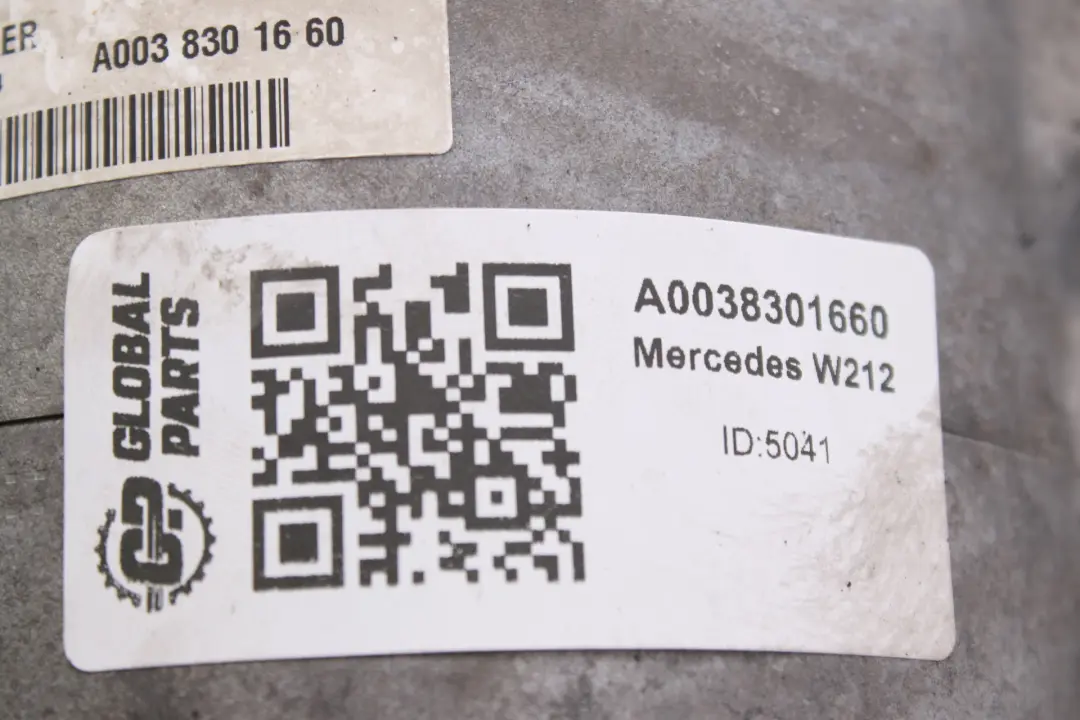 Mercedes W212 Compresor Refrigerante Eléctrico Aire Acondicionado A0038301660