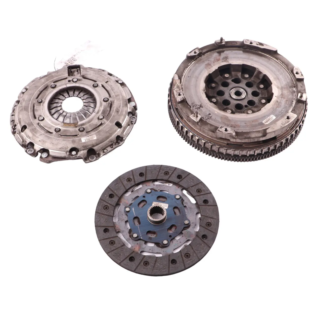 Clutch Kit Mercedes W205 Diesel OM626 Dual Twin Mass Flywheel DMF A0262501801