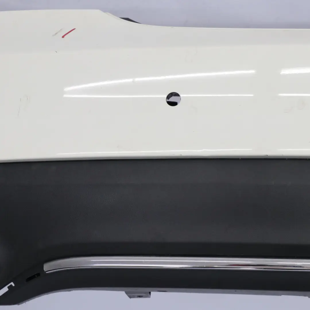 Mercedes C117 Rear Bumper Trim Panel Covering Calcite White - 650