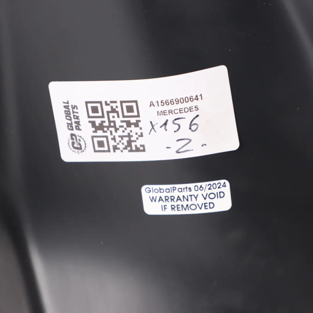 Mercedes GLA X156 Trunk Side Panel Cover Trim Right O/S Black A1566900641
