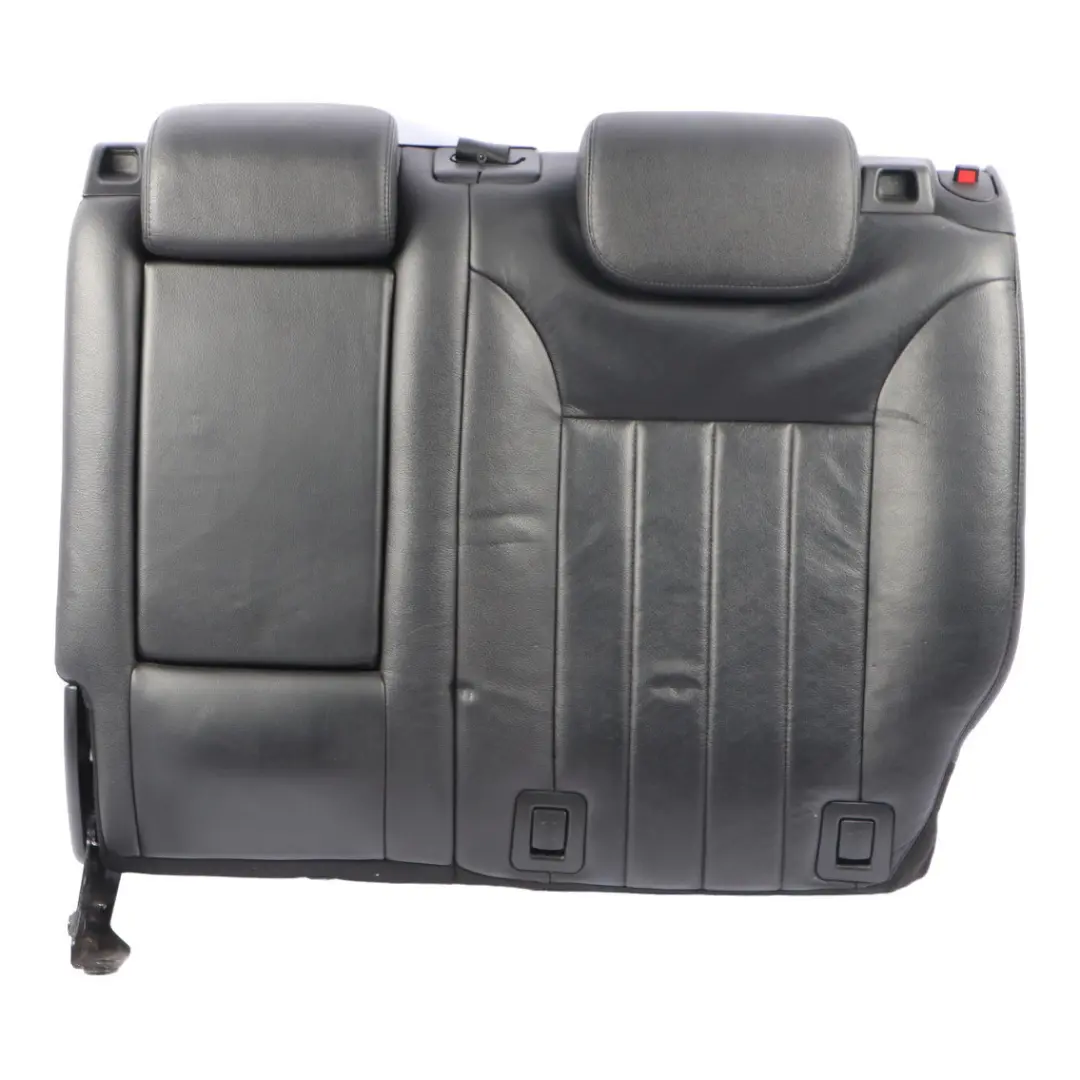 Mercedes ML W164 Seat Backrest Back Cover Rear Left N/S Black Leather