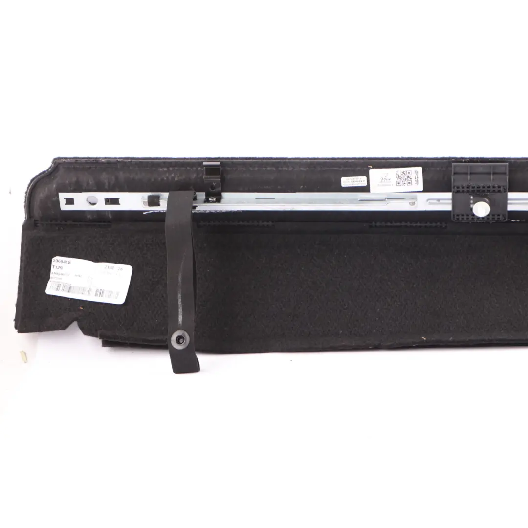 Mercedes W166 Boot Trunk Floor Rear Trim Cargo Panel Carpet Black A1666800102