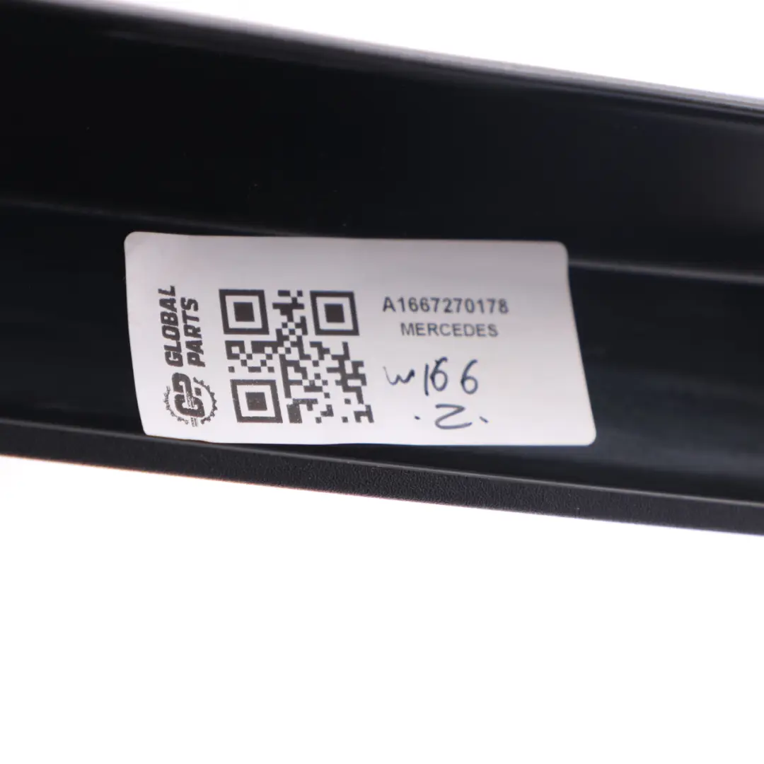 Window Frame Mercedes ML W166 Front Door Left Trim Black A1667270178