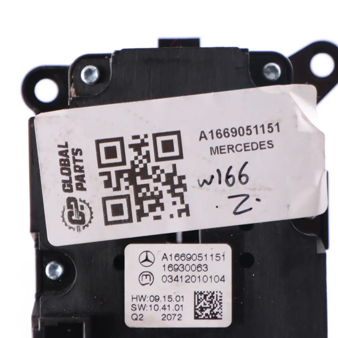 Mercedes ML GLE W166 Suspension Control Adjust Panel Switch Button A1669051151