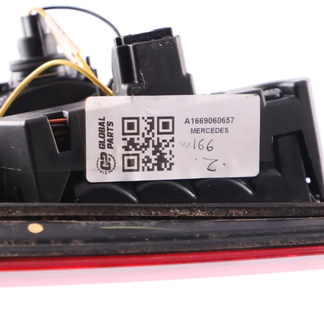 Mercedes W166 Rear Lamp Trunk Boot Tailgate Light Right O/S A1669060657