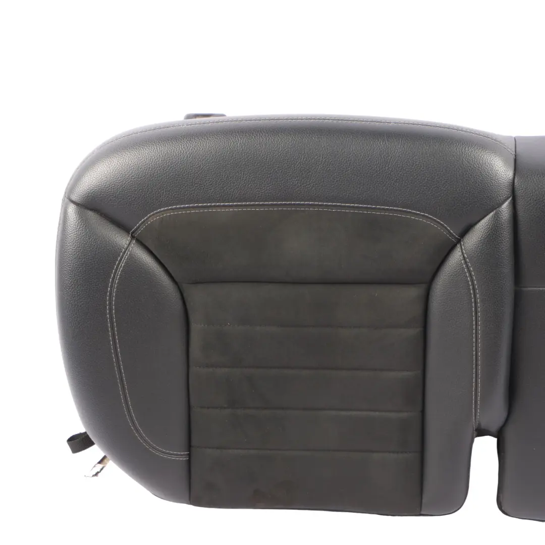 Mercedes ML W166 Rear Seat Cushion Left N/S Seat Bench Cover Cloth Leather Black