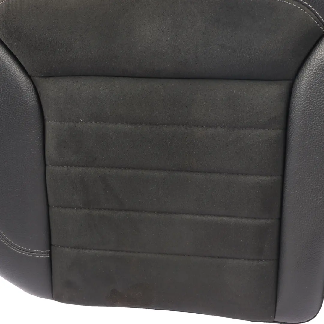 Mercedes ML W166 Rear Seat Cushion Left N/S Seat Bench Cover Cloth Leather Black