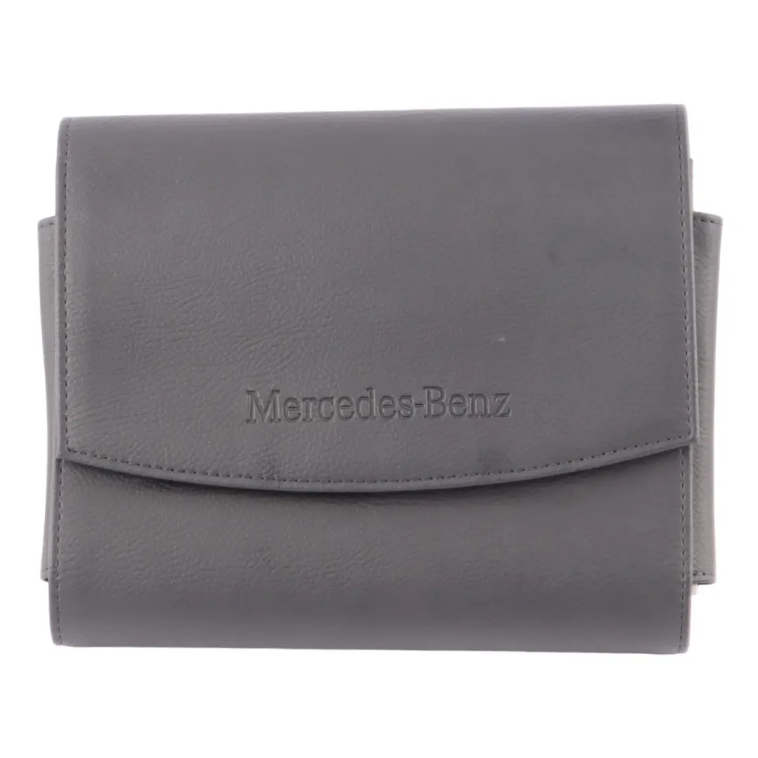 Mercedes W169 Benutzerhand Buch Serviceheft Schuber Tasche Etui Brieftasche Set