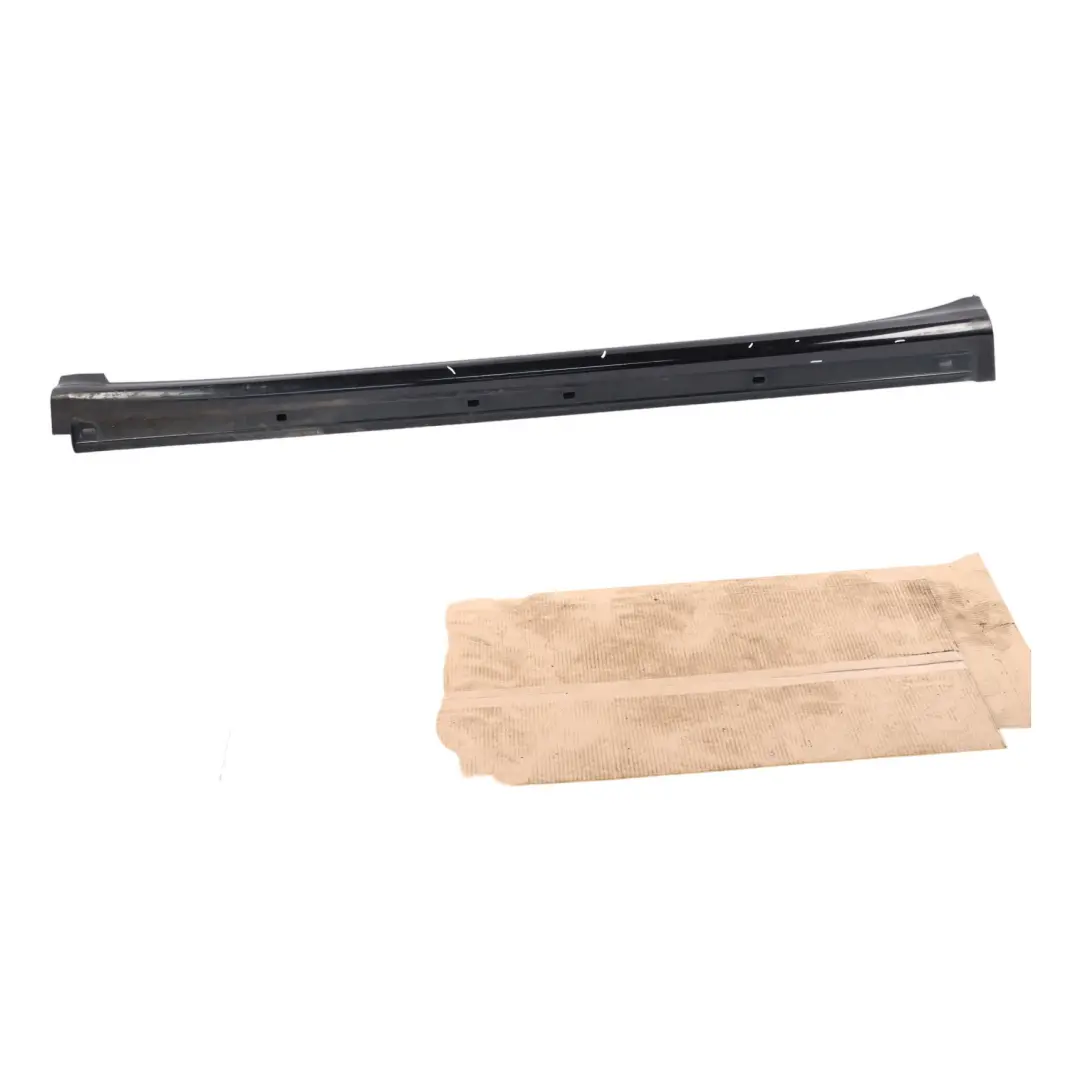 Mercedes W245 Door Sill Side Cover Skirt Left N/S Kosmos Black - 191