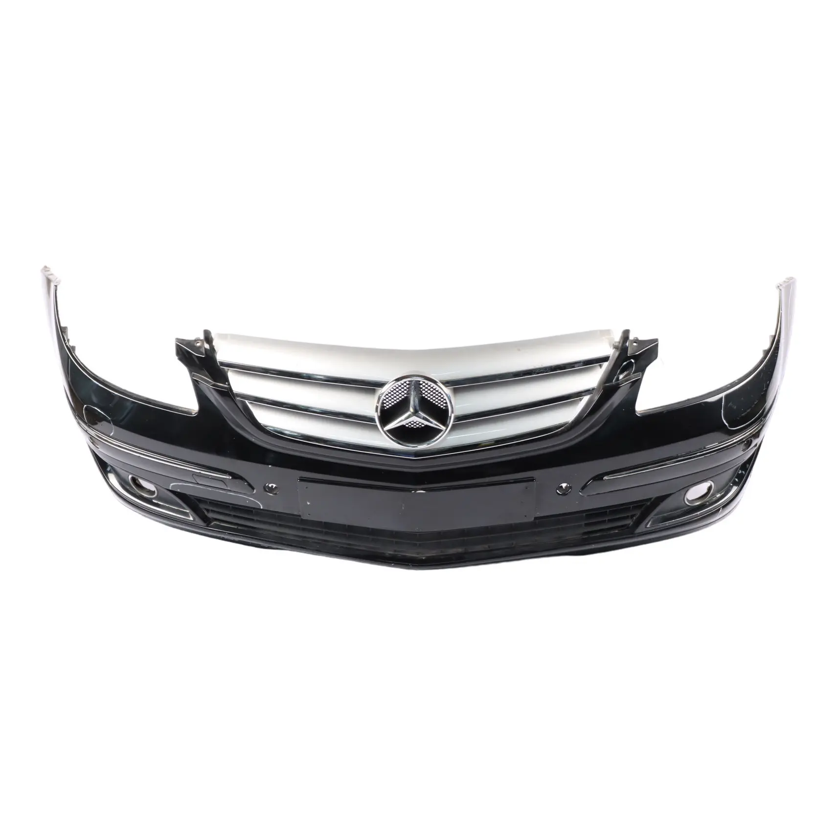 Mercedes W245 Bumper Front Trim Covering Panel Kosmos Cosmic Black Metallic 191