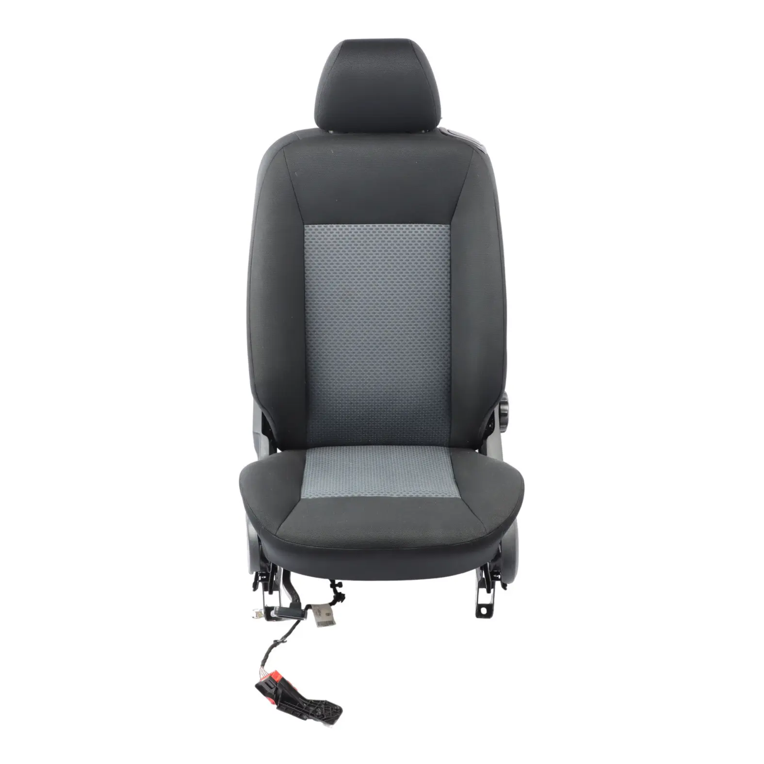 Mercedes W169 Front Left N/S Seat Fabric Cloth Black Interior