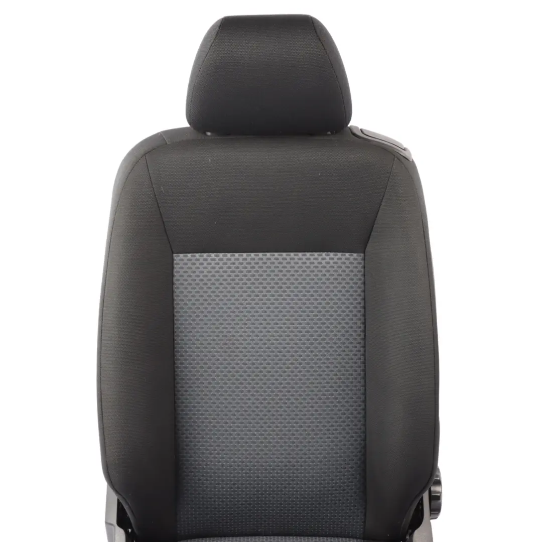 Mercedes W169 Front Left N/S Seat Fabric Cloth Black Interior