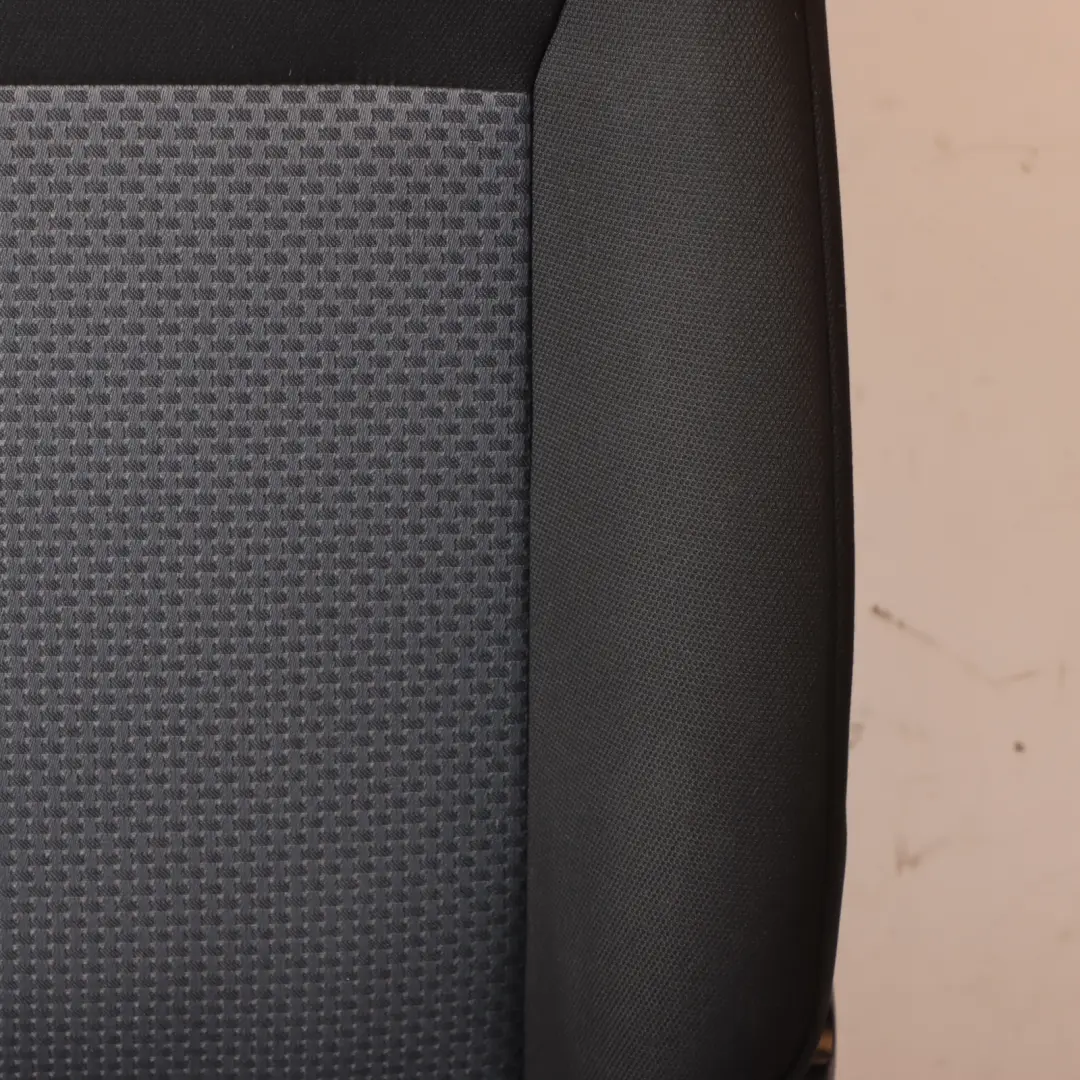 Mercedes W169 Front Left N/S Seat Fabric Cloth Black Interior