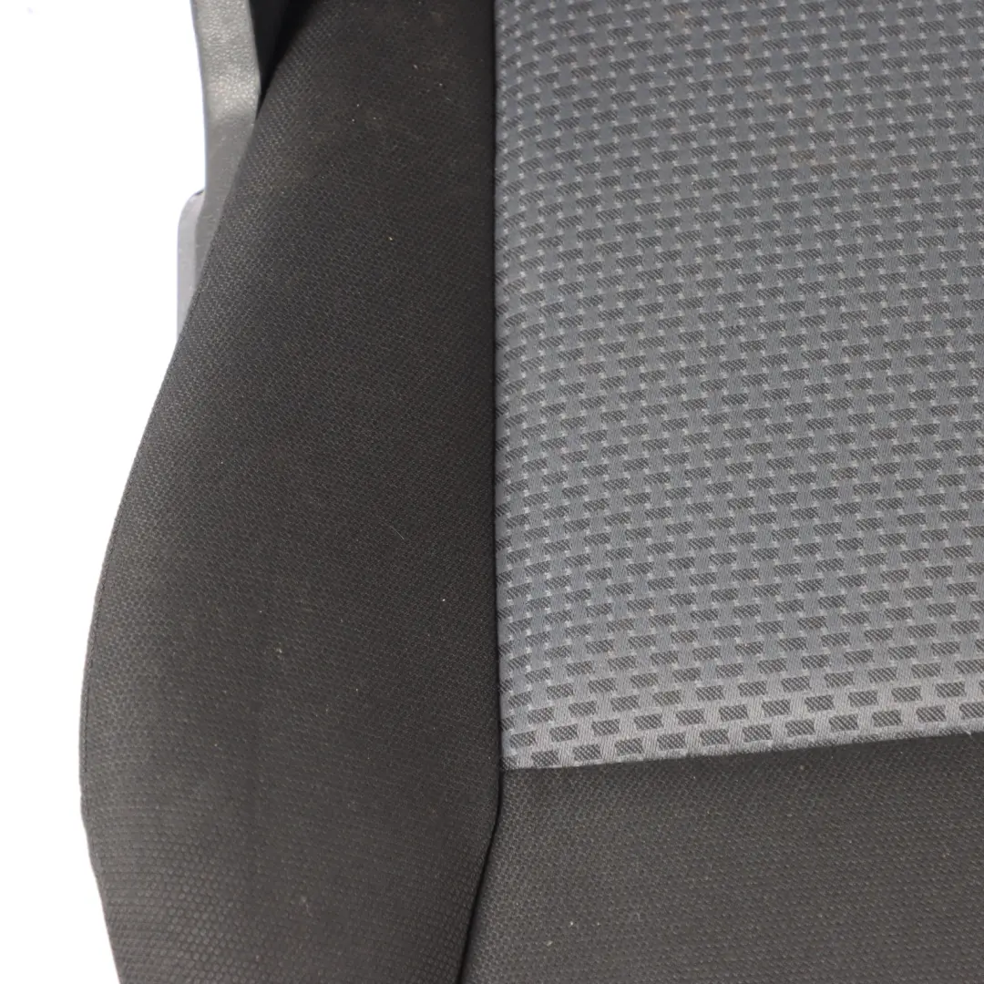 Mercedes W169 Front Left N/S Seat Fabric Cloth Black Interior