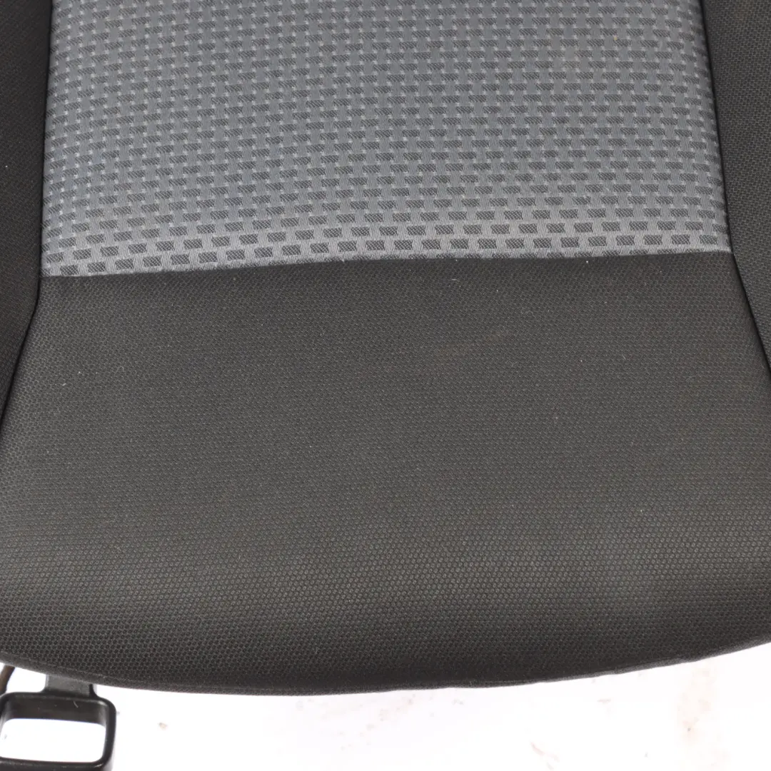 Mercedes W169 Front Left N/S Seat Fabric Cloth Black Interior