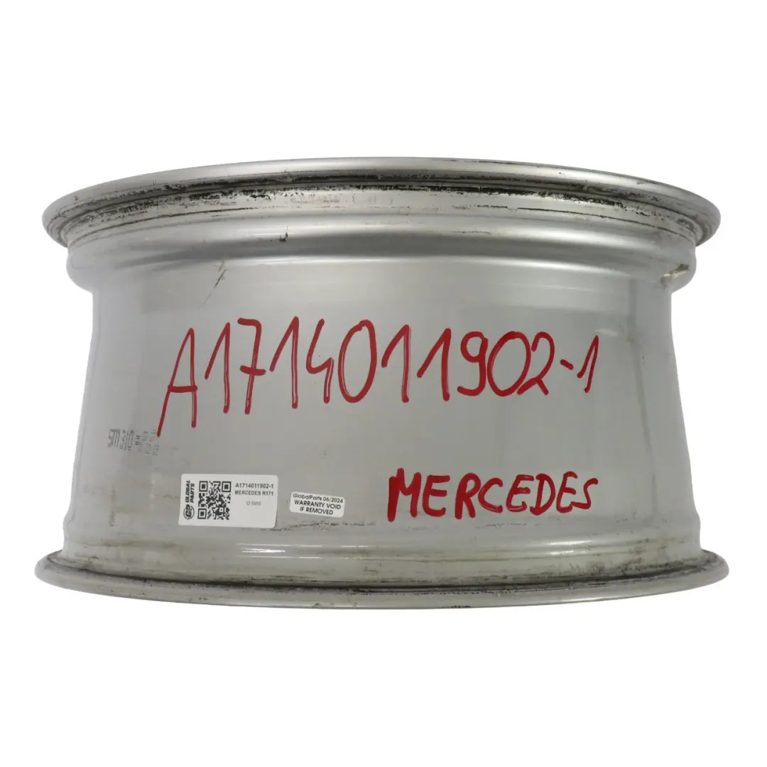 Mercedes SLK R171 Llanta de aleación plata 17" 8,5J ET:30 5 radios A1714011902