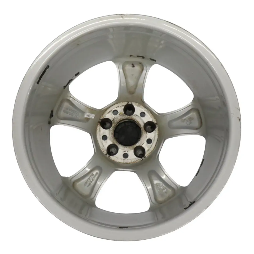 Mercedes SLK R171 Silver Wheel Rim Alloy 17" 8,5J ET:30 5 Spoke A1714011902