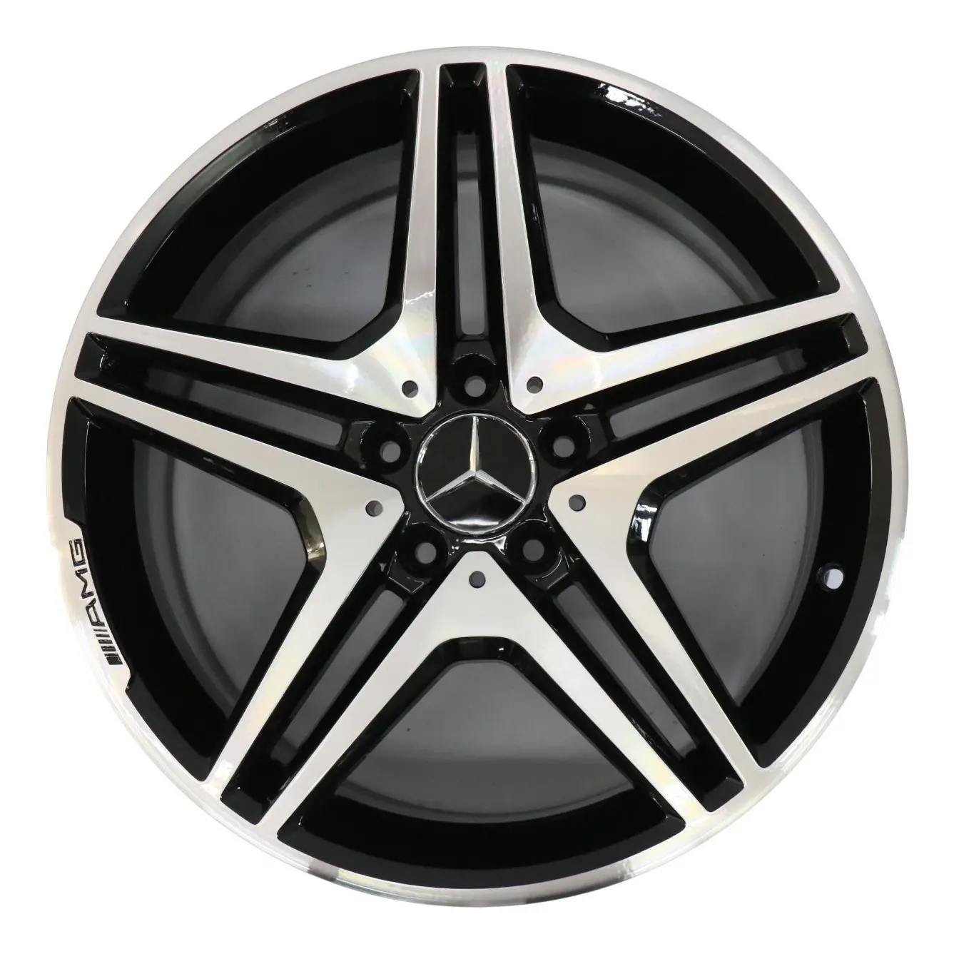 Mercedes R171 C209 AMG Jante arrière alliage argenté 18" 8,5J ET:30 A1714014802